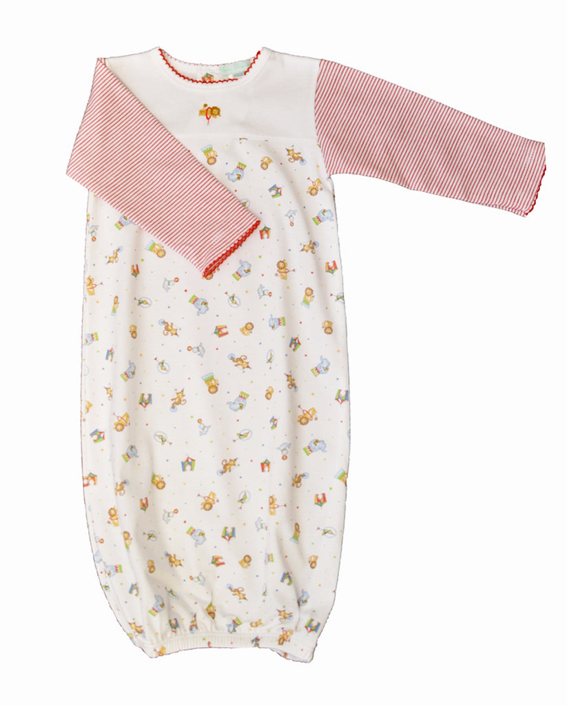 Circus baby boy day gown - Little Threads Inc. Children's Clothing