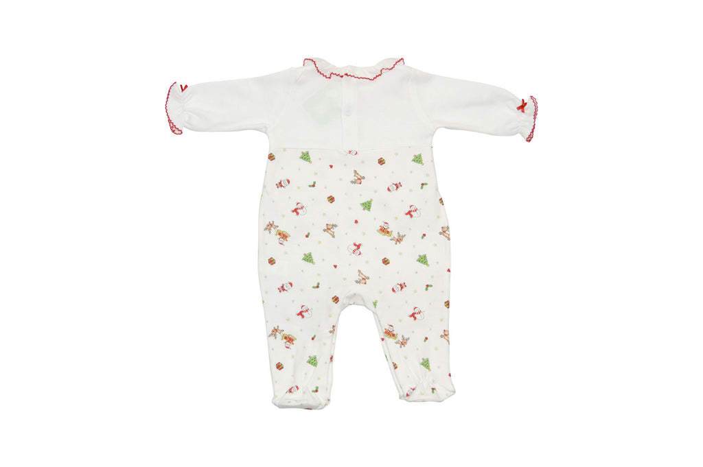 Baby Girl's Christmas Print Footie - Little Threads Inc. Children's Clothing