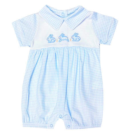 Easter bunny baby boy romper - Little Threads Inc. Children's Clothing