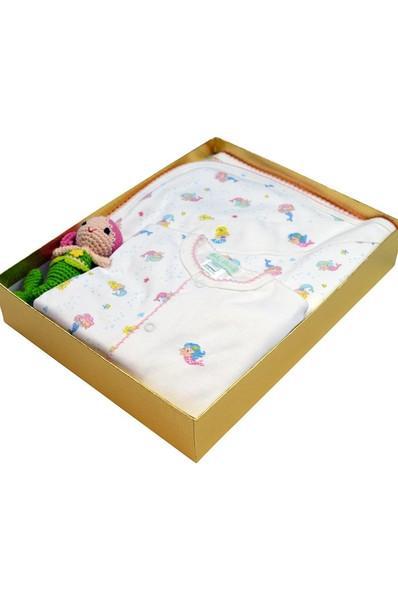Mermaid Gift Set with Rattle - Little Threads Inc. Children's Clothing
