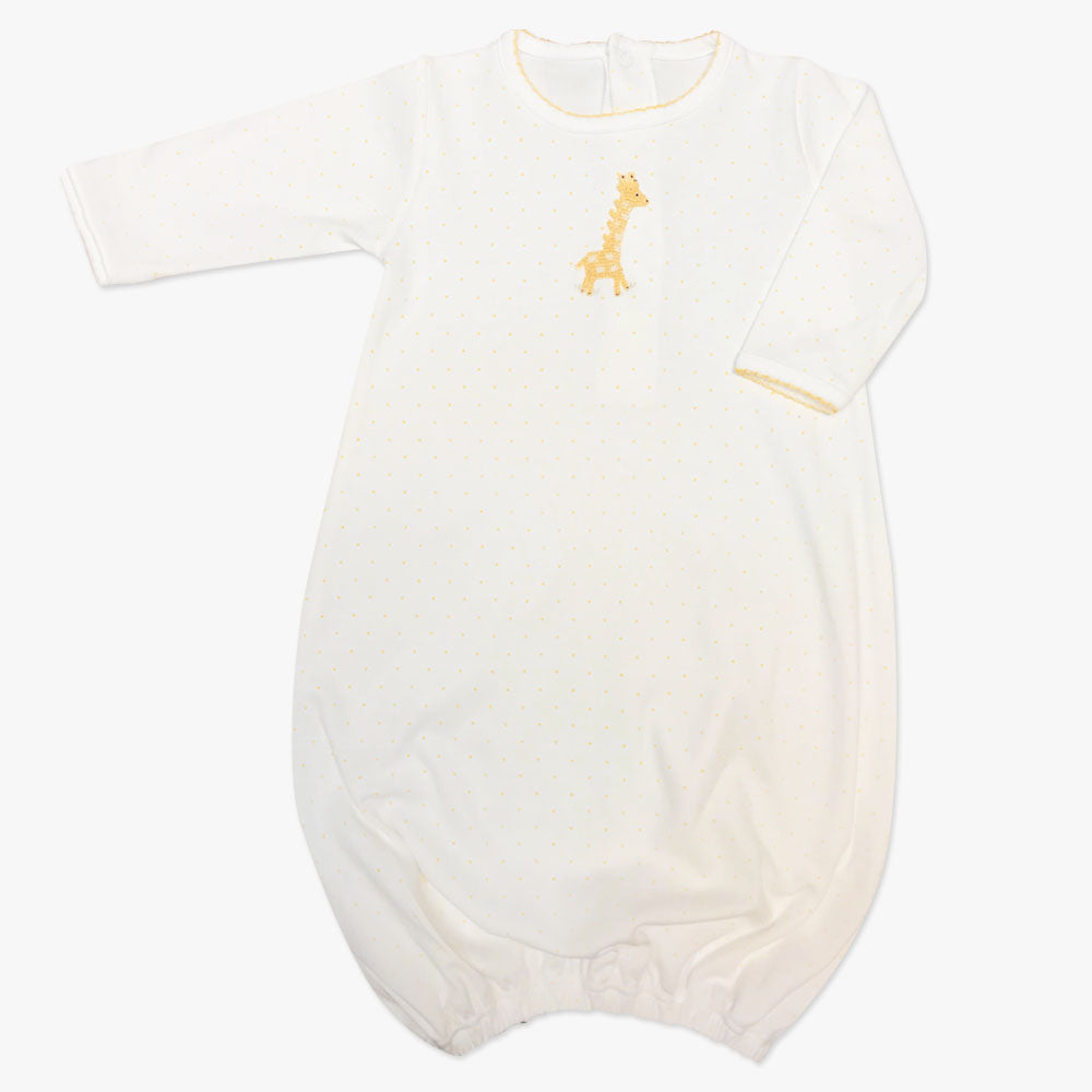 Baby's "Cute Giraffe" Gown - Little Threads Inc. Children's Clothing