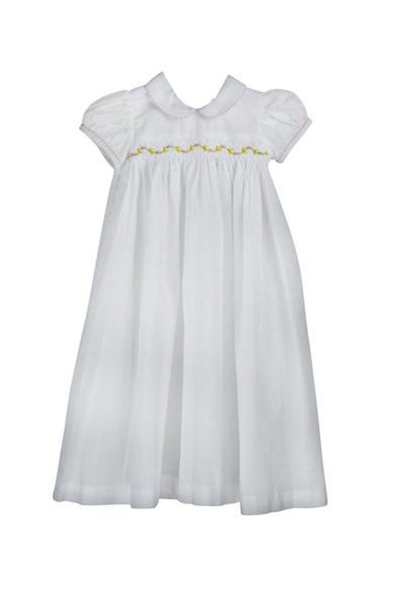 Swiss Batiste Day Gown - Little Threads Inc. Children's Clothing