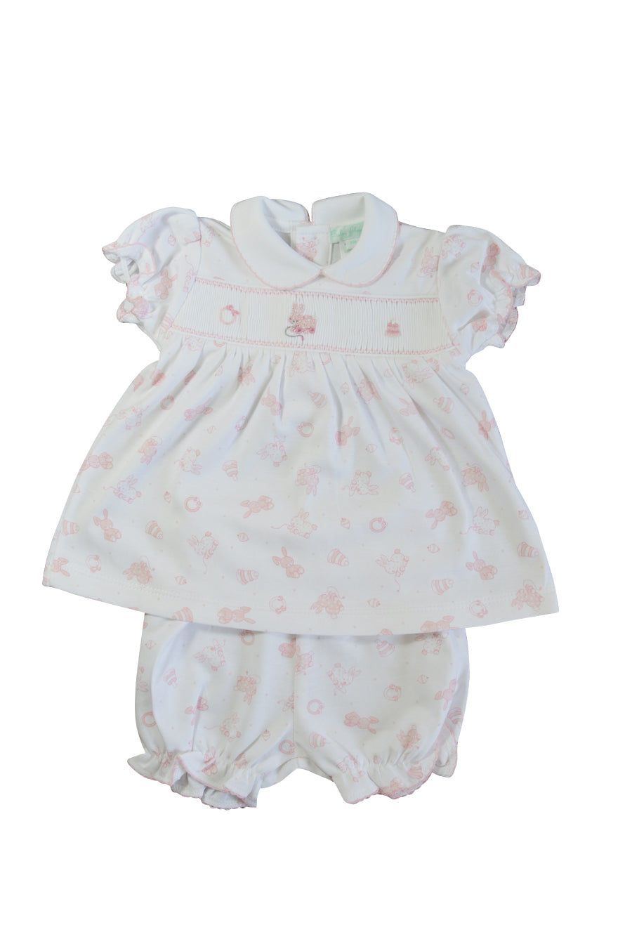 Baby Girl's Toy Bunnies Dress - Little Threads Inc. Children's Clothing