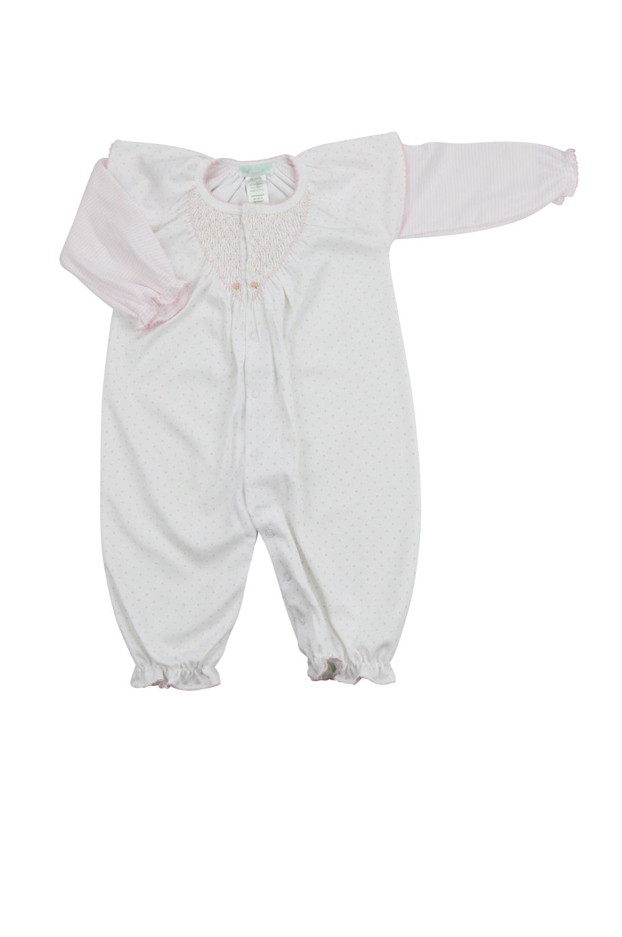 Baby Girl's Polka Dot and Stripes Converter - Little Threads Inc. Children's Clothing