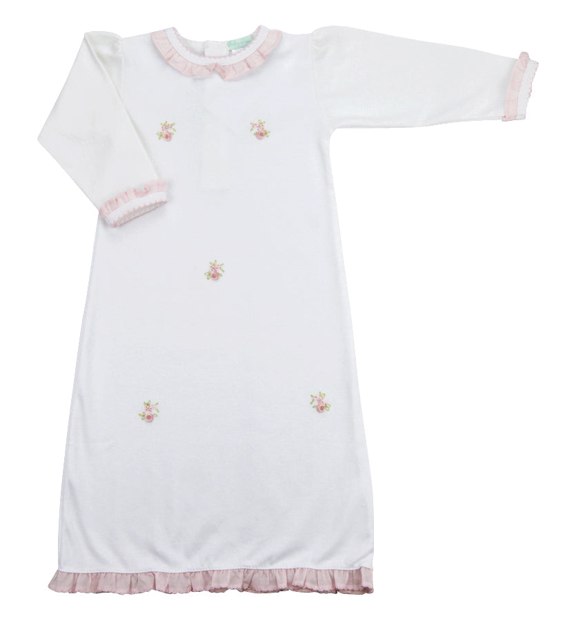 Baby Girl's Flower Bouquets Daygown - Little Threads Inc. Children's Clothing
