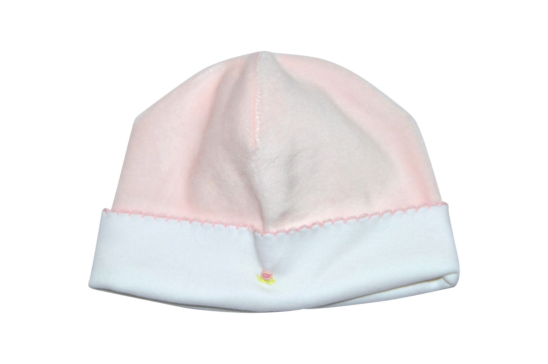 Pink Velour Rose Girl Hat - Little Threads Inc. Children's Clothing