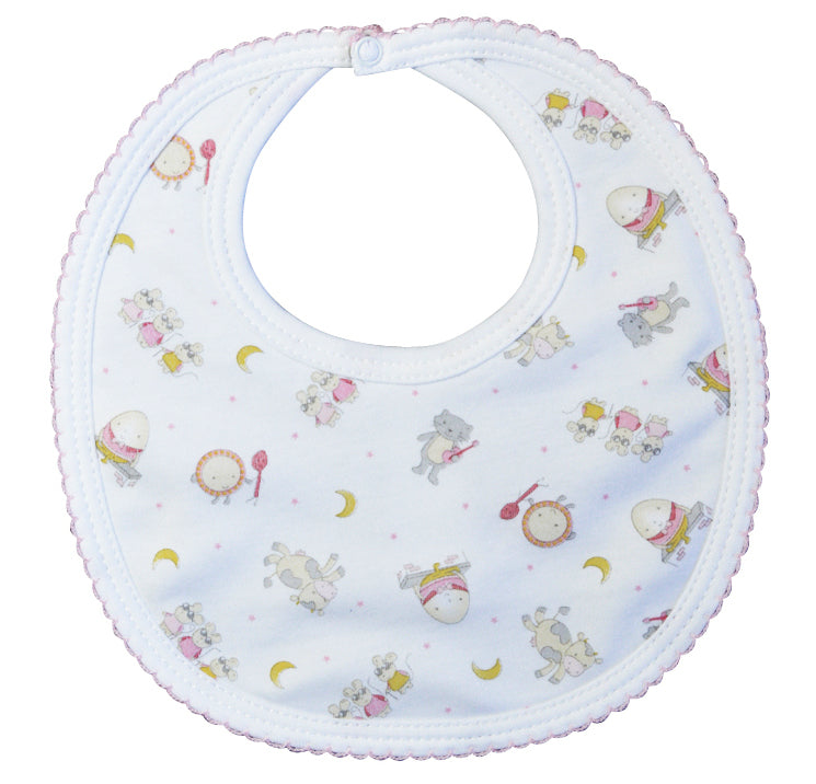 Baby Girl's Nursery Rhymes Bib - Little Threads Inc. Children's Clothing