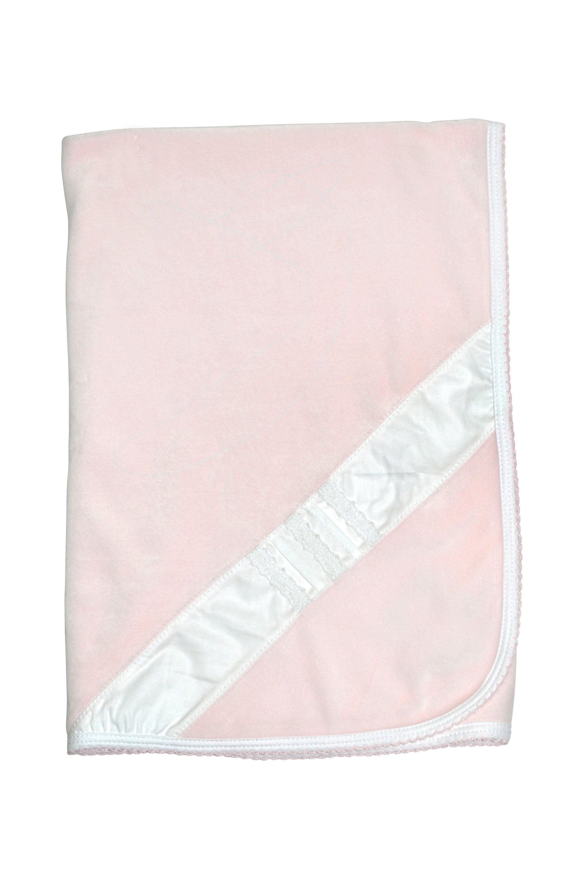 Pink Lace Girl Blanket - Little Threads Inc. Children's Clothing