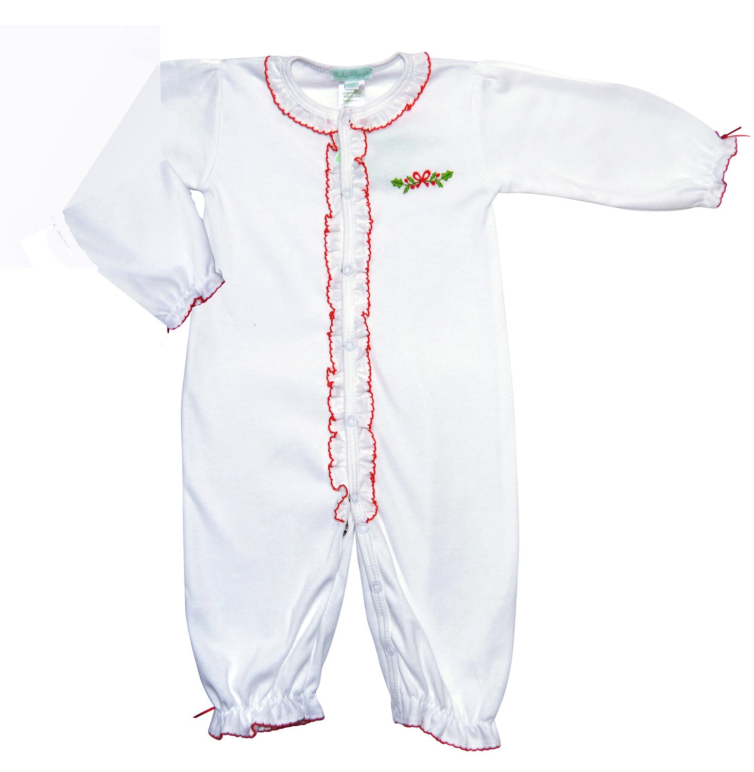 Baby Girl's Christmas Wreath Converter - Little Threads Inc. Children's Clothing