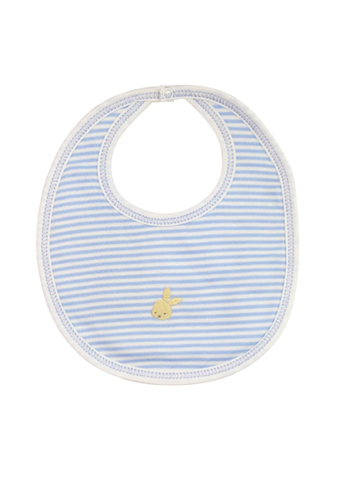 Baby Boy's Striped Bunny Bib - Little Threads Inc. Children's Clothing