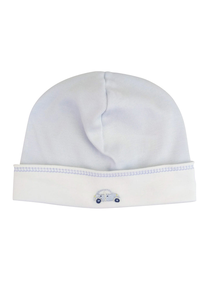 Baby Boy's Blue Car Hat - Little Threads Inc. Children's Clothing