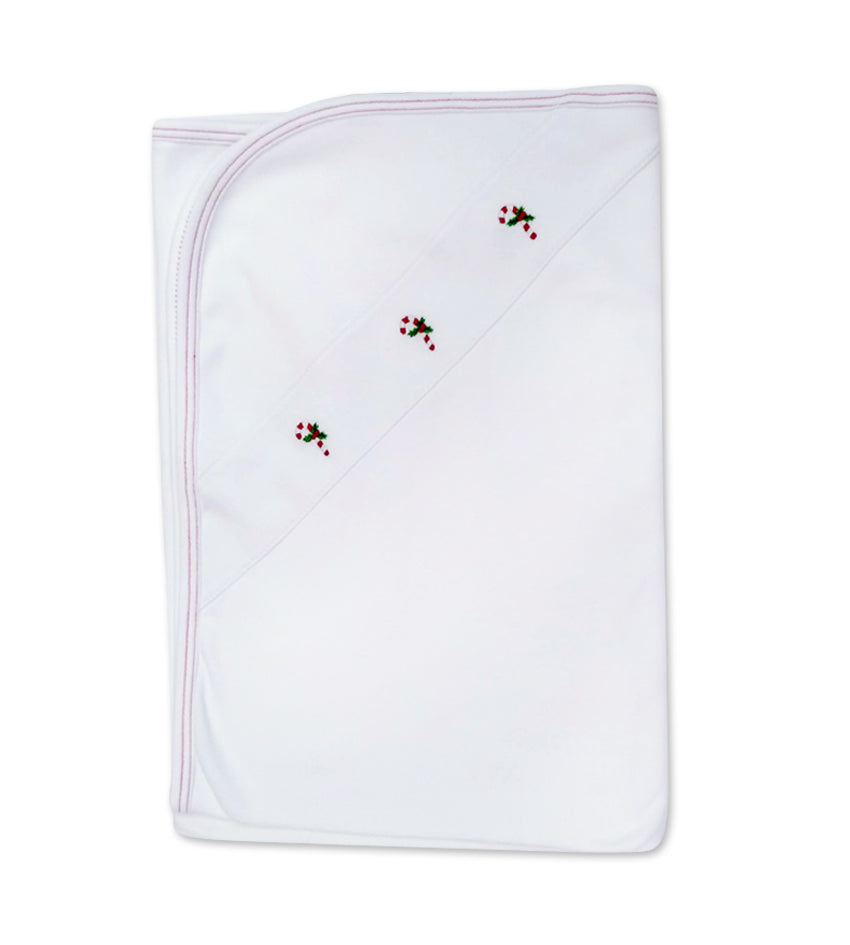 Baby Boy's Candy Cane Blanket - Little Threads Inc. Children's Clothing