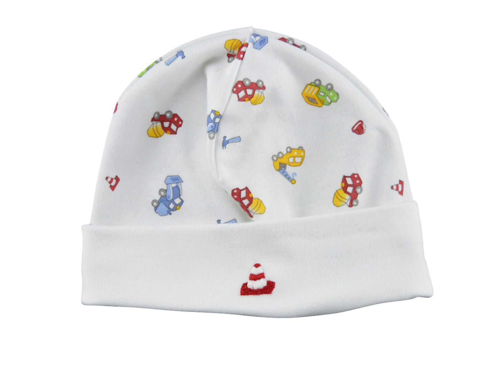 Baby Boy's Construction Print Hat - Little Threads Inc. Children's Clothing