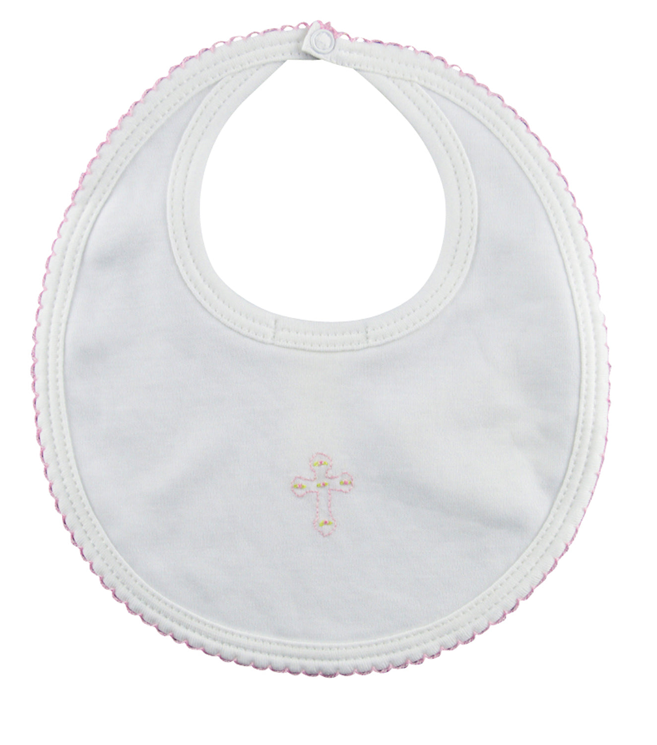 Baby Girl's Cross Bib - Little Threads Inc. Children's Clothing