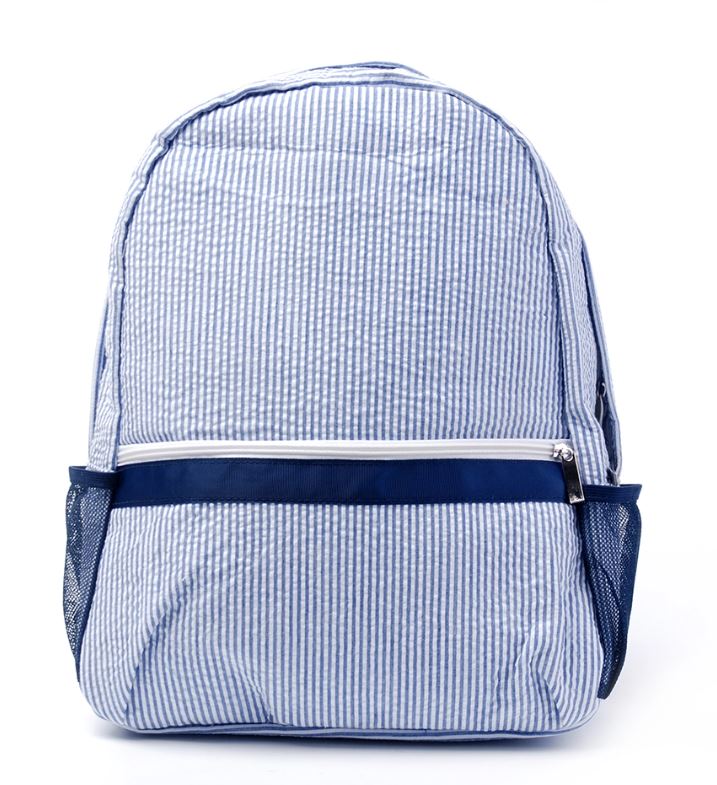 Navy Girls Back Pack - Little Threads Inc. Children's Clothing