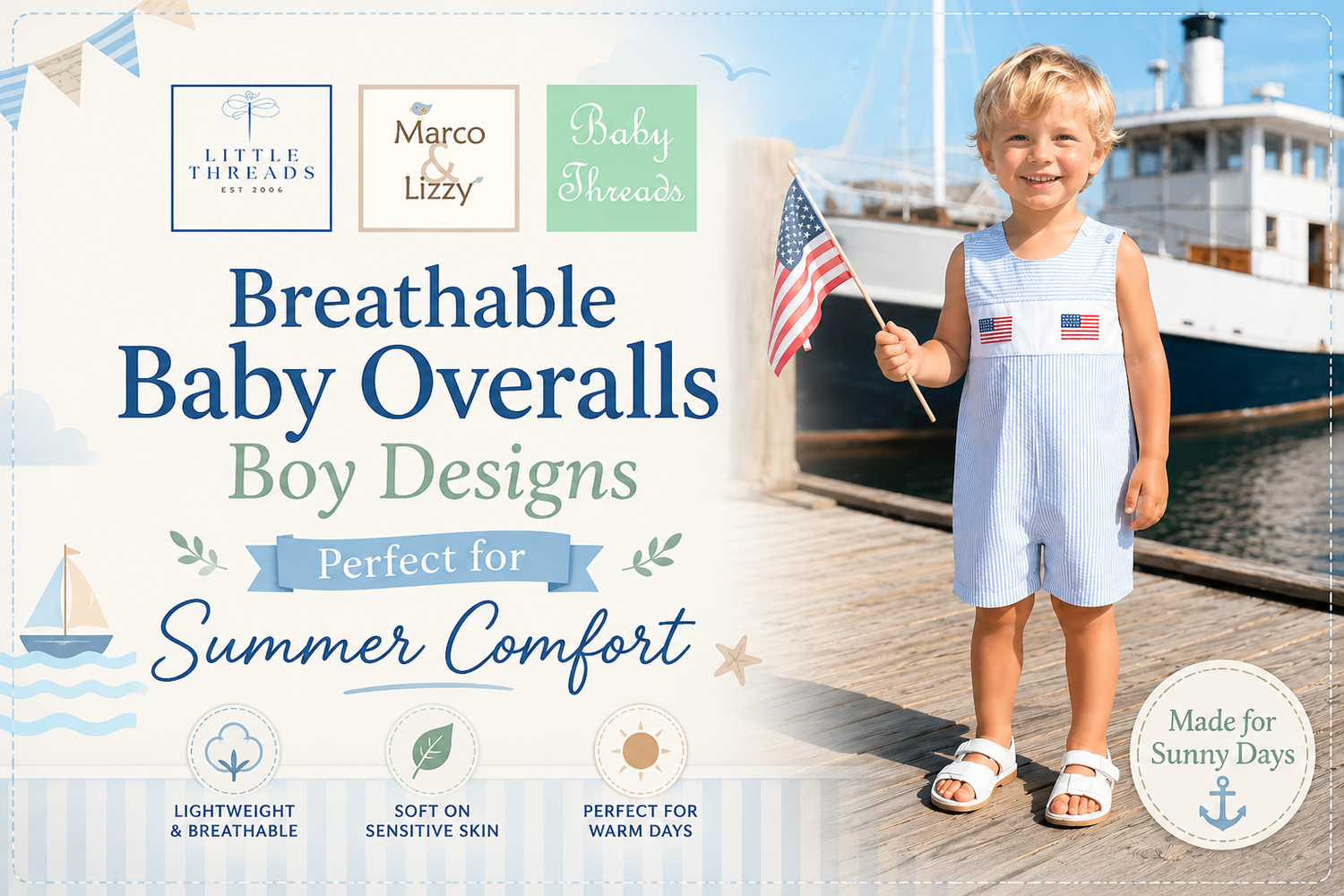 Breathable Baby Overalls Boy Designs Perfect for Summer Comfort