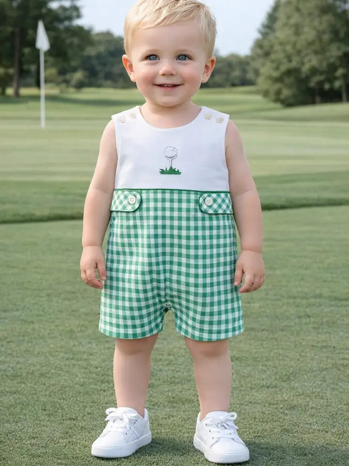 Golf Collection Boy's Overall - Little Threads Inc. Children's Clothing