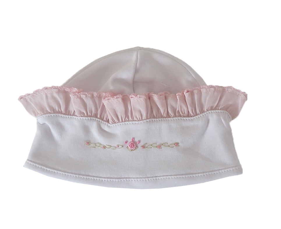 Baby Girl Pima Cotton Hat - Little Threads Inc. Children's Clothing