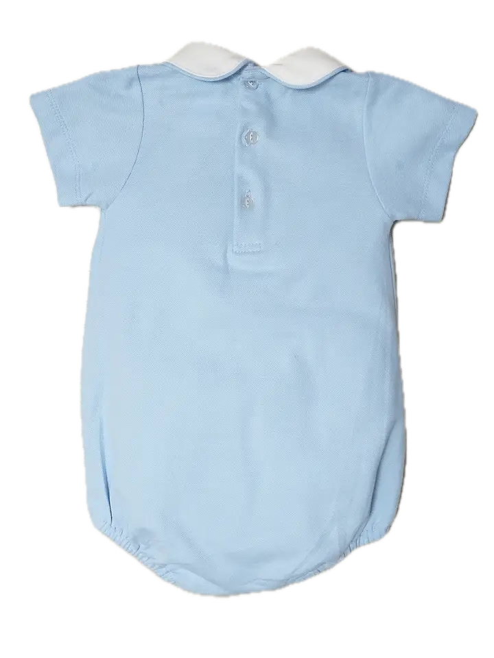 Spring Meadows Boy's Romper - Little Threads Inc. Children's Clothing