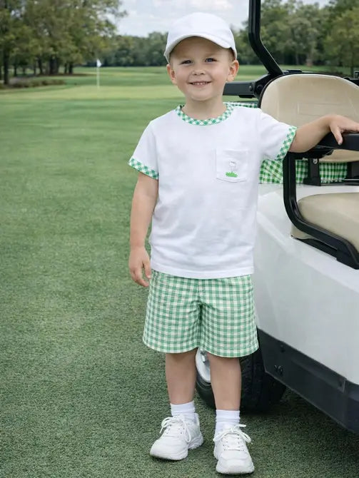 Golf Collection Boy's Short Set - Little Threads Inc. Children's Clothing
