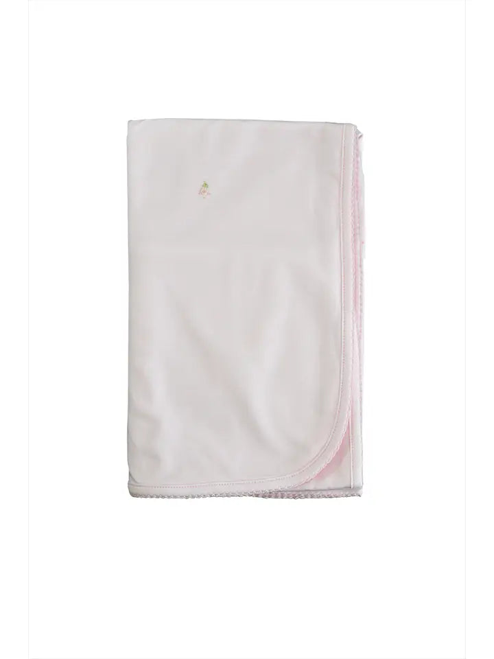 Baby Girl's Pink Rosebud Blanket - Little Threads Inc. Children's Clothing