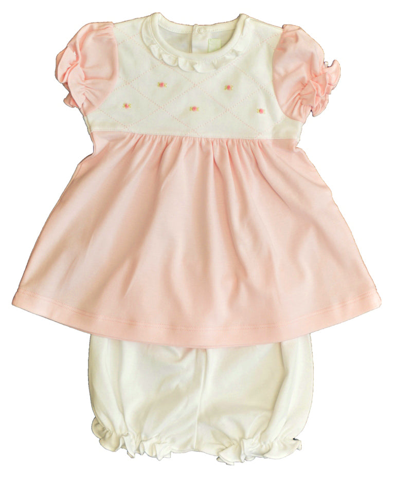 Pink Diamonds Baby Girl Dress - Little Threads Inc. Children's Clothing