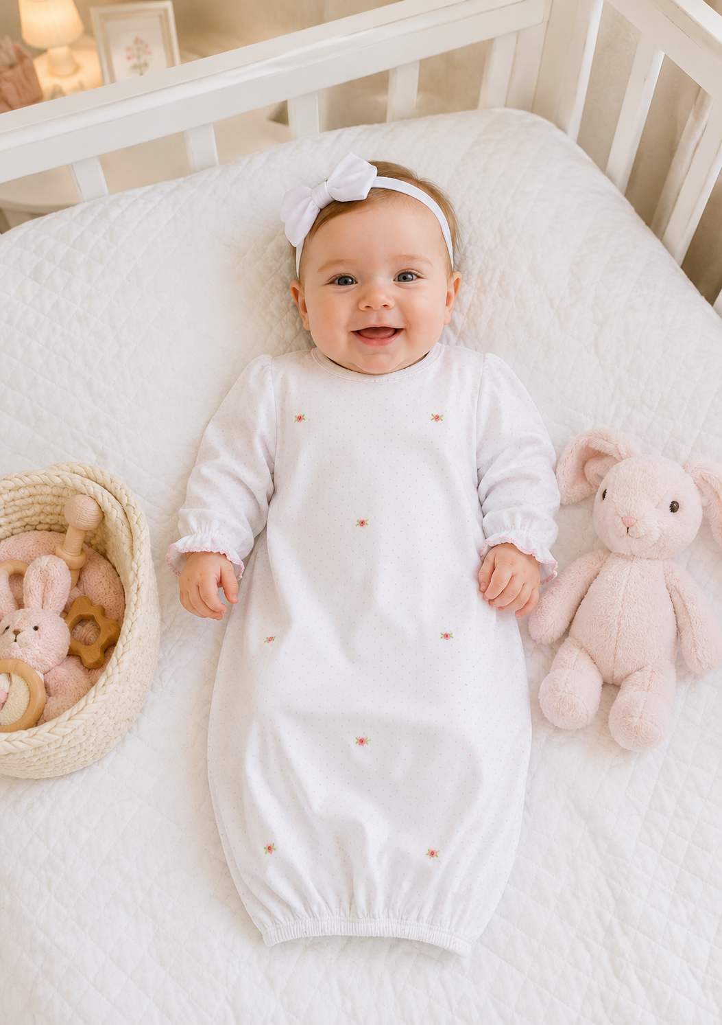 Peggy Pima Cotton Baby Daygown