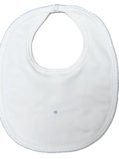 Boy's Smocked Bib 100% Pima Celine & Tom Collection - Little Threads Inc. Children's Clothing