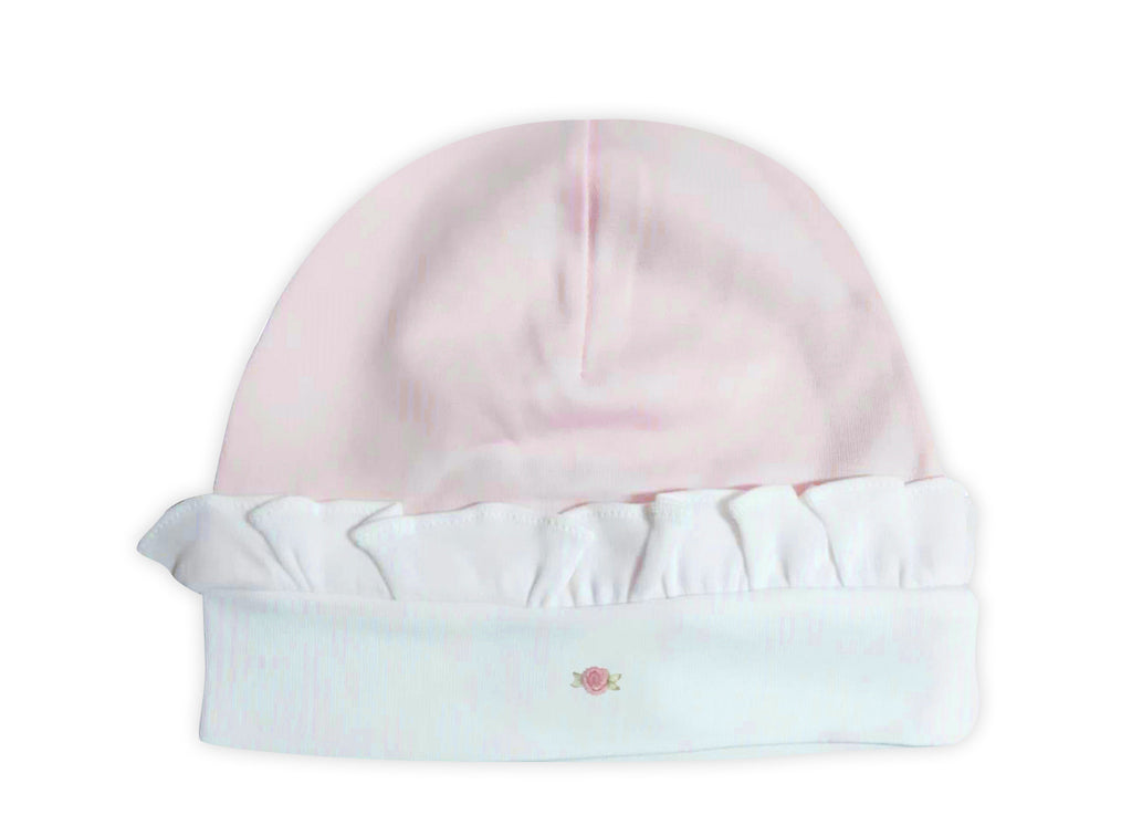 Pink Rose Hat - Little Threads Inc. Children's Clothing
