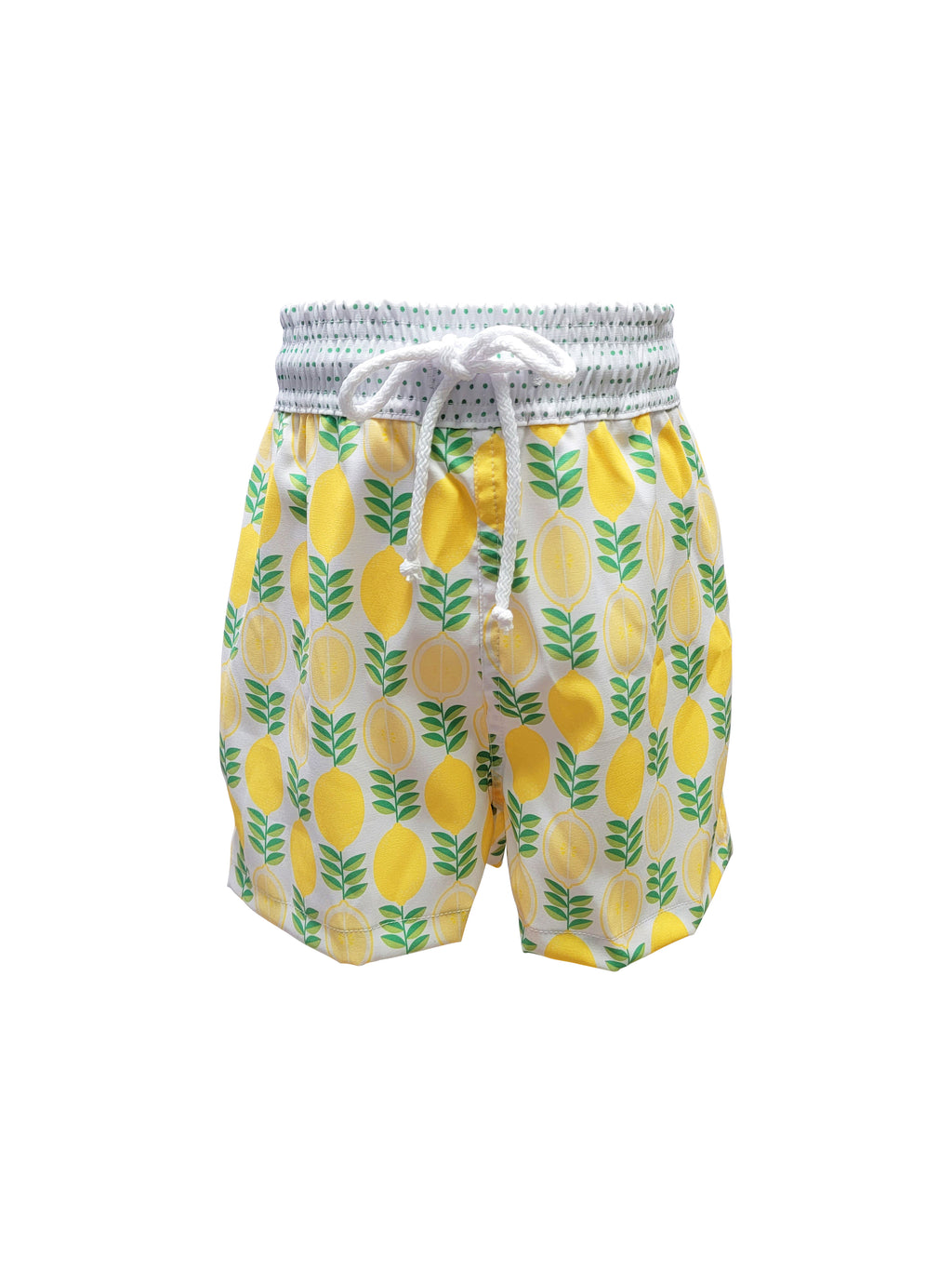 Boy's "Lemon" Swim Trunk - Little Threads Inc. Children's Clothing