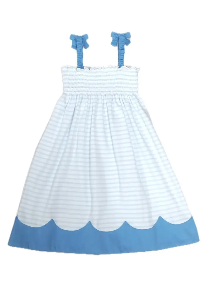 Sailboat Girls Sundress - Little Threads Inc. Children's Clothing