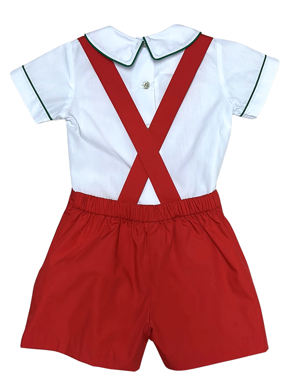 Christmas Boy's 2 piece short set - Little Threads Inc. Children's Clothing