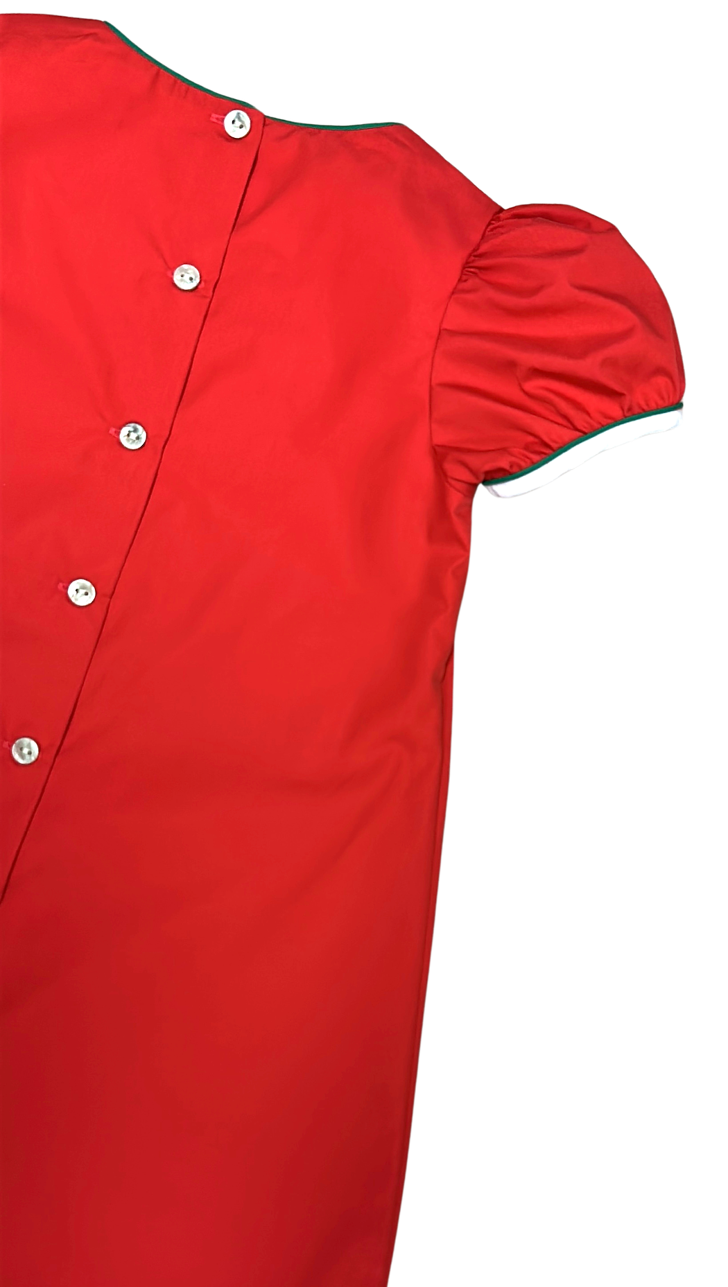 Christmas Hollies Girl's A line Dress