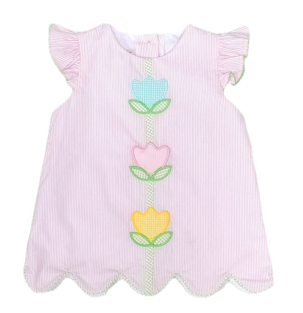 Easter Bunnies Girl Diaper Set - Little Threads Inc. Children's Clothing