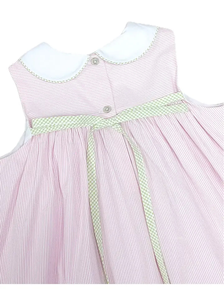 Pink Tulips Float Girl's Dress - Little Threads Inc. Children's Clothing