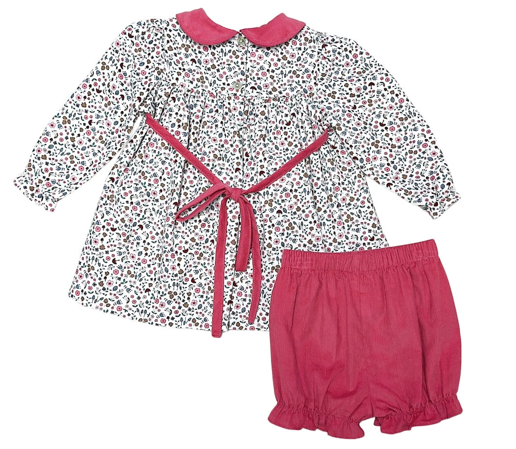 Isabella Fall Baby Girl's Bloomer set