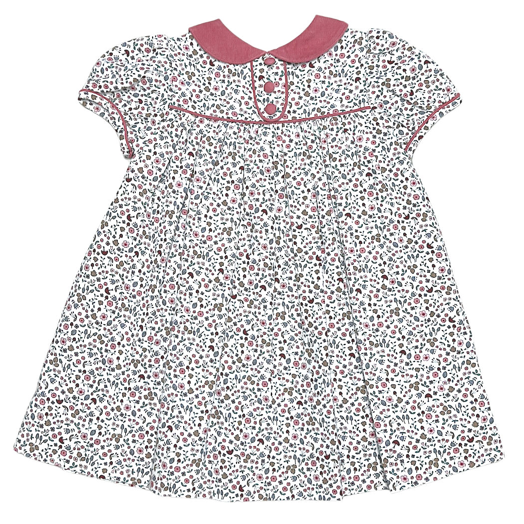 Isabella Floral Print Float Girl's dress - Little Threads Inc. Children's Clothing