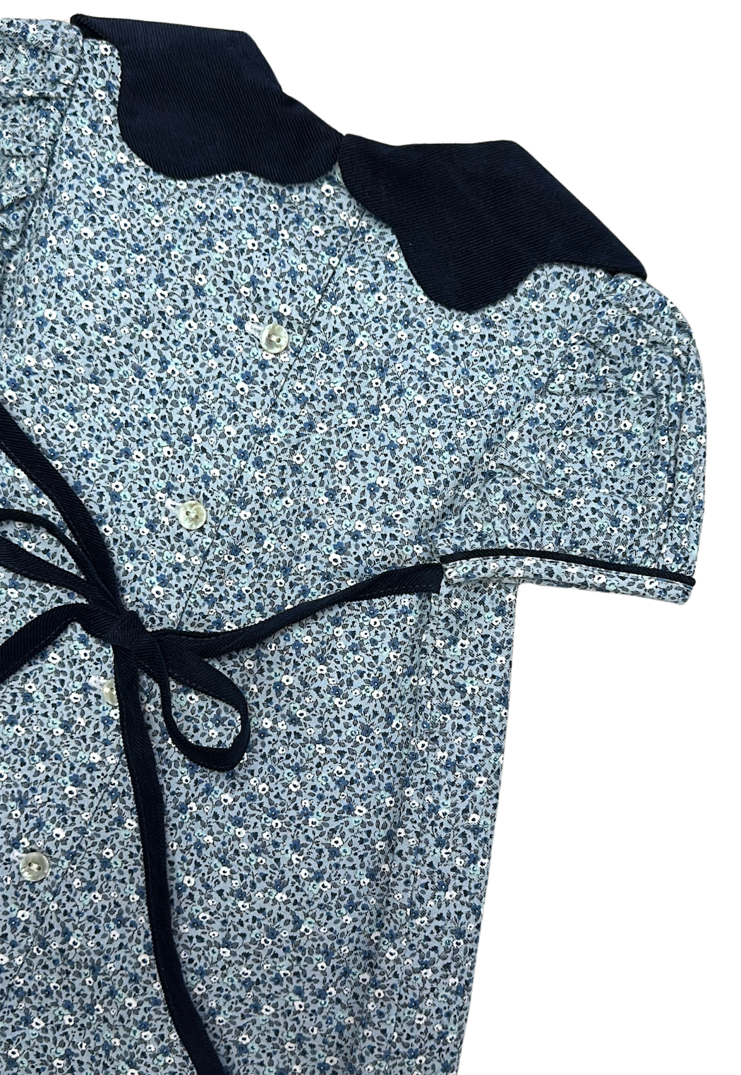London Viella Floral Print Girl's dress - Little Threads Inc. Children's Clothing