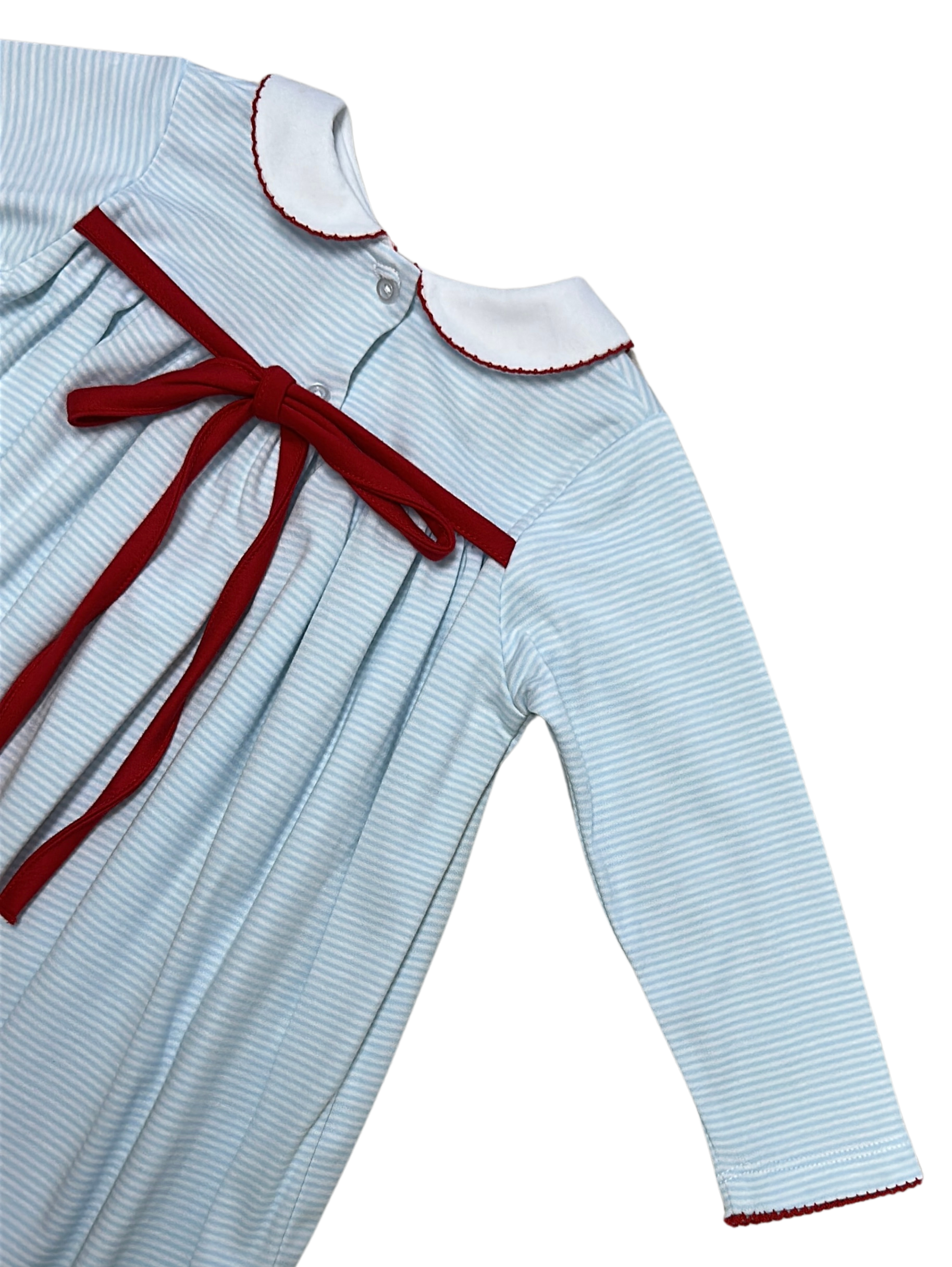 Christmas wreath pocket float girl's dress