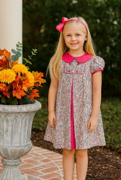 Girl's "Amy & Lucas" A-Line Dress