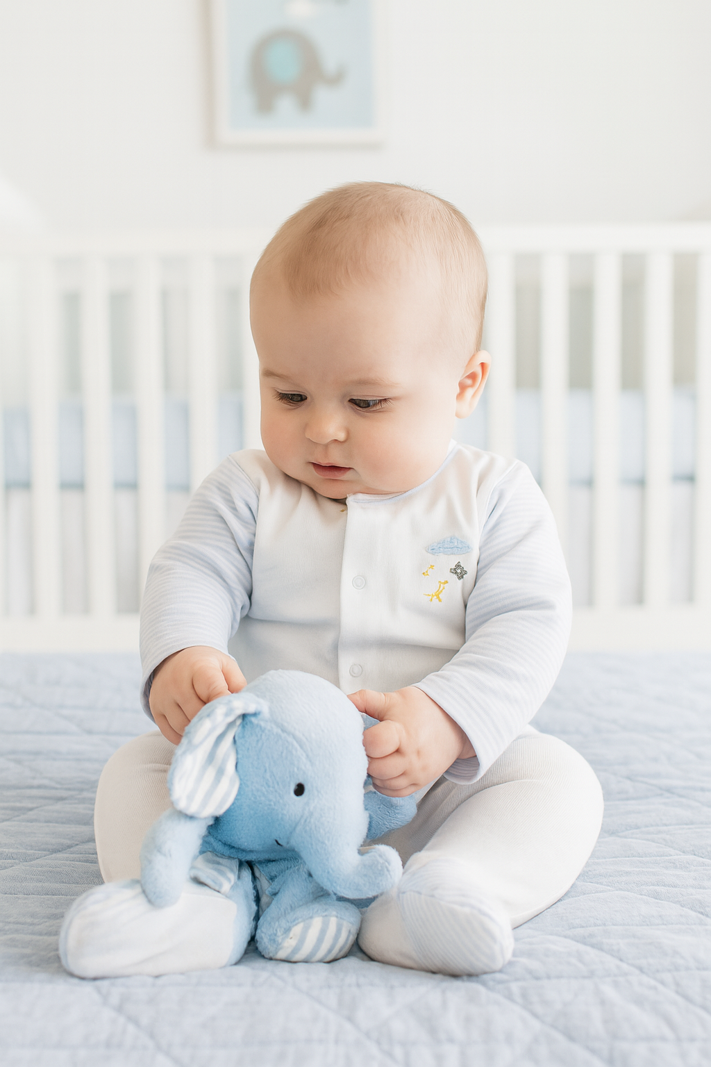 Animal Mobile baby boy Footie - Little Threads Inc. Children's Clothing
