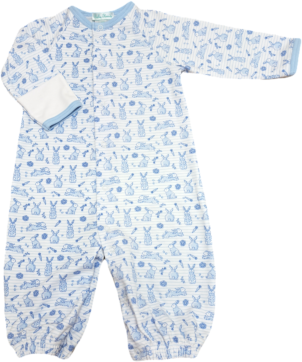 Easter Bunnies Baby Boy Converter Pima Cotton - Little Threads Inc. Children's Clothing