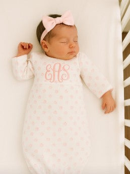 Pink Bears Baby Daygown - Little Threads Inc. Children's Clothing