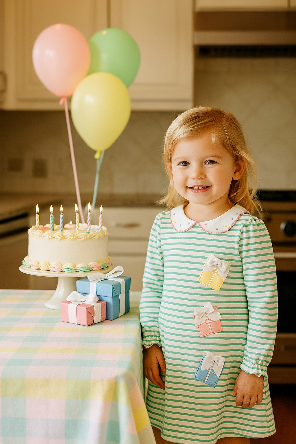 Girls A dress Birthday collection