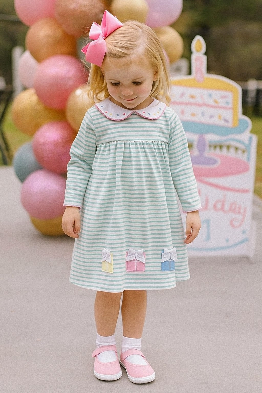 Girls float dress Birthday collection