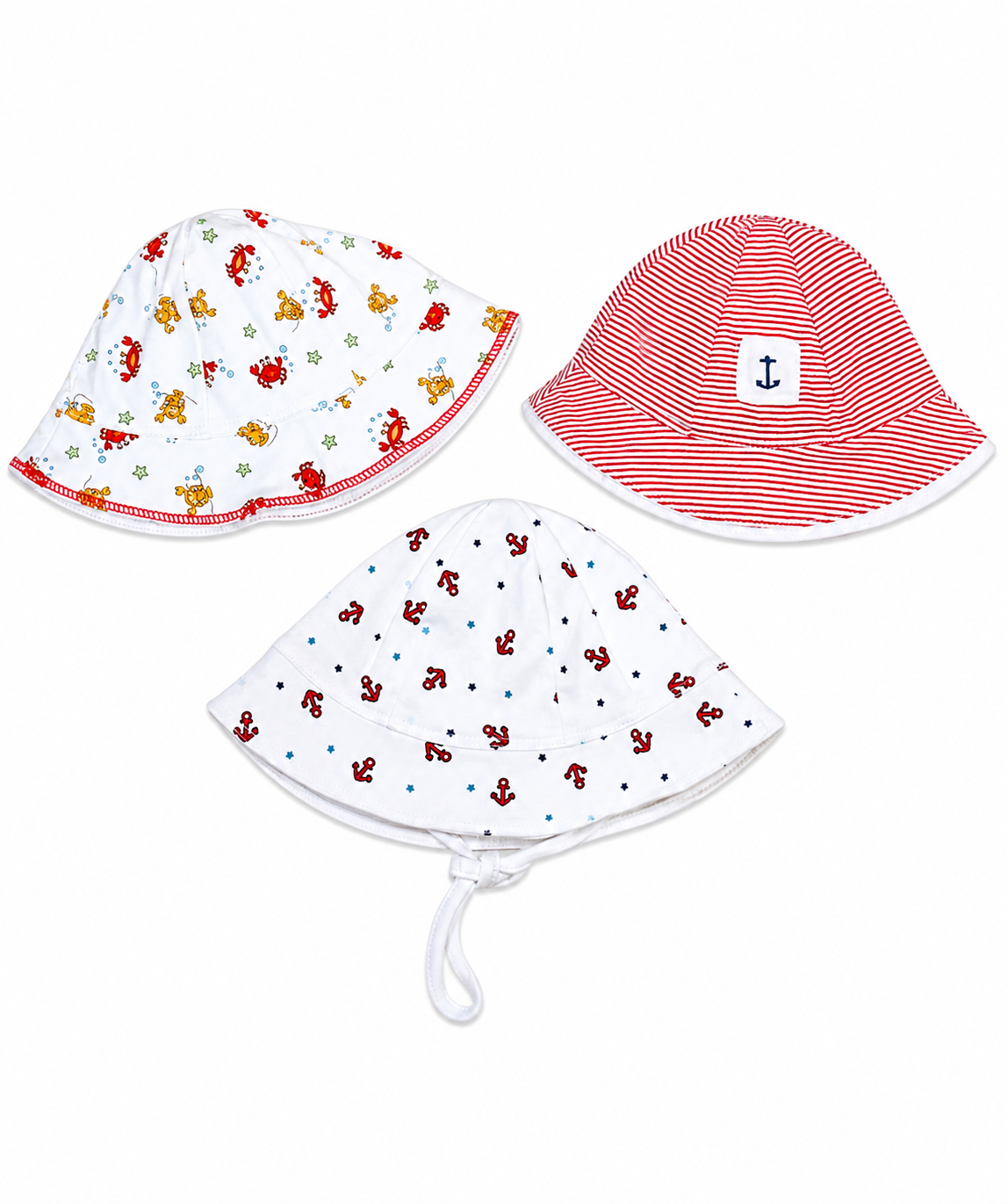 Sunhat Bundle- Anchor, Lobsters and Crabs and anchors