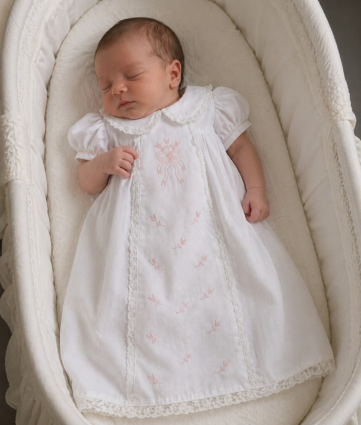 Baby Girl's "Heirloom" Daygown - Little Threads Inc. Children's Clothing