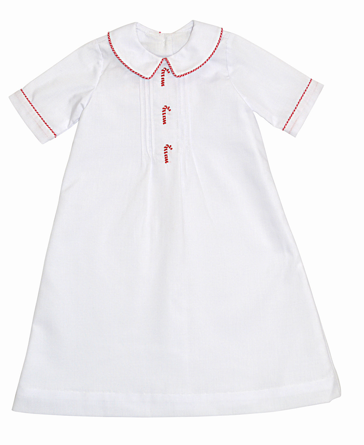 Candy Canes Baby Boys Gowns - Little Threads Inc. Children's Clothing
