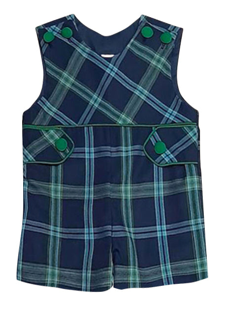 Sienna & Luca Short Overall - Little Threads Inc. Children's Clothing