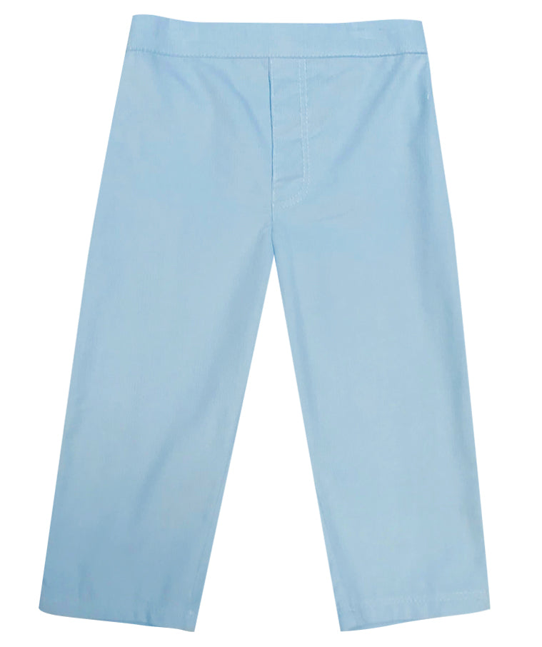 Boy's Blue Cord Pants - Little Threads Inc. Children's Clothing